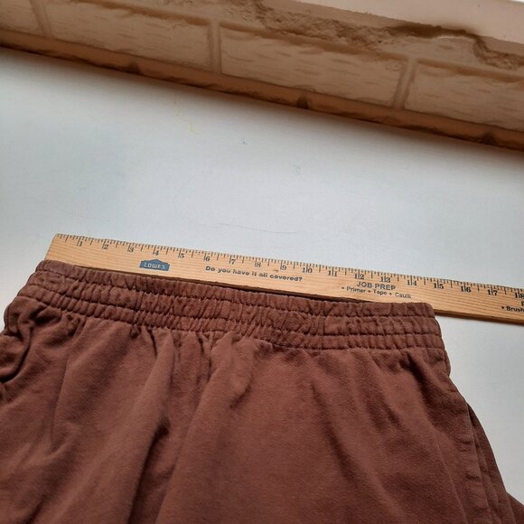 Talentless Pants Mens Medium Brown Joggers Sweatpants Sweats Baggy‎ Lounge - Picture 7 of 10